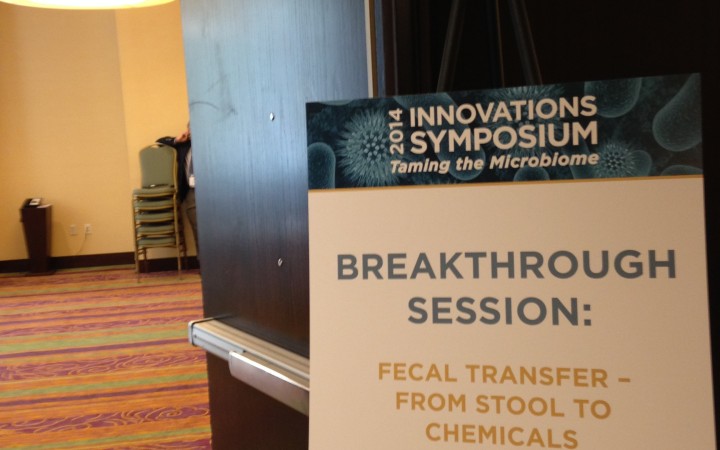 The breakthrough session I attended, featuring many of the top doctors, scientists, and entrepreneurs who are working to make fecal transfer an accessible, viable, and regulated treatment for patients with IBD.